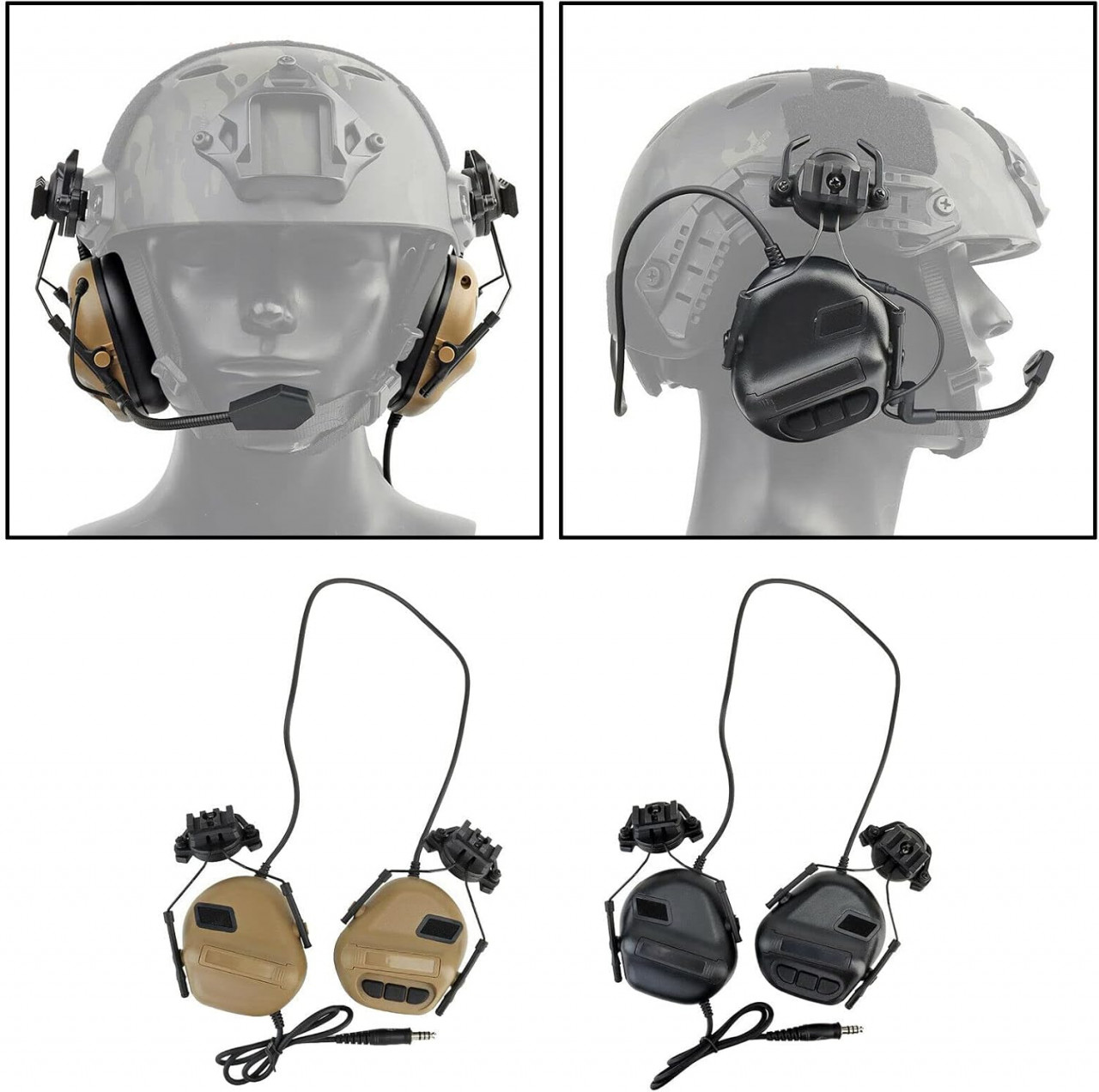 AIRSOFT SLUSALICE   HEADGEAR TAN