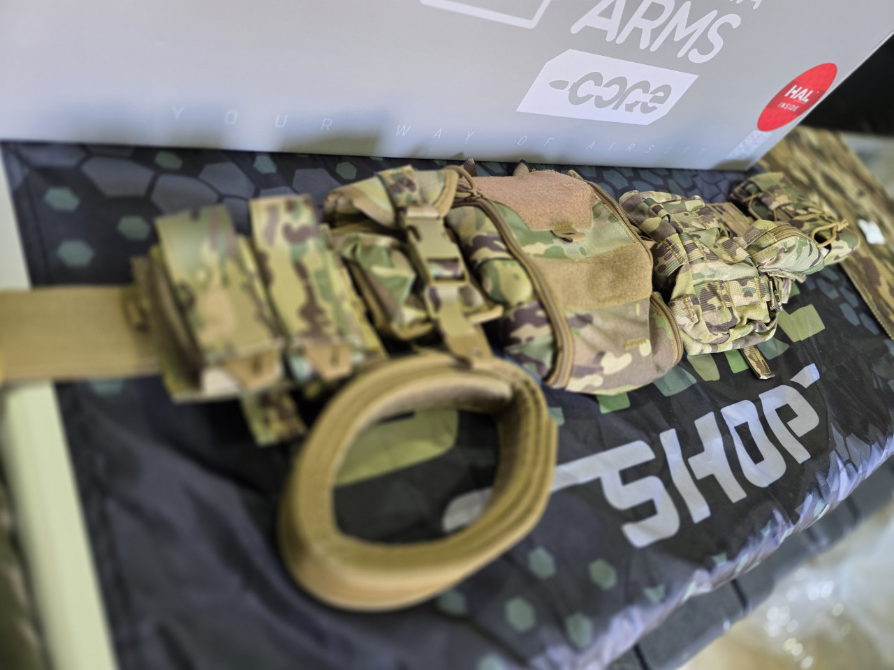 Yakeda Combat Belt   Kaiš sa nastavcima Multicam