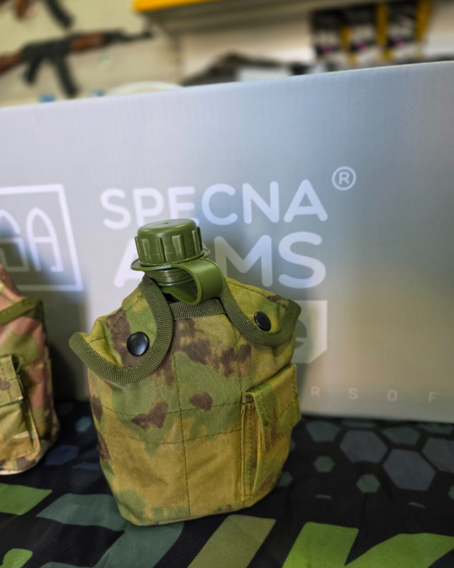 Airsoft Čuturica za vodu + porcija  za jelo  + futrola