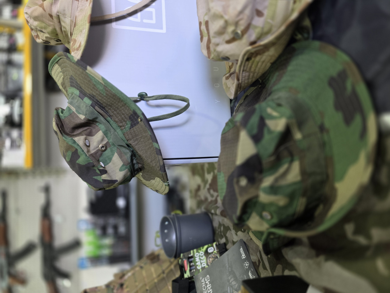 Airsoft Sesir   Boonie - Woodland