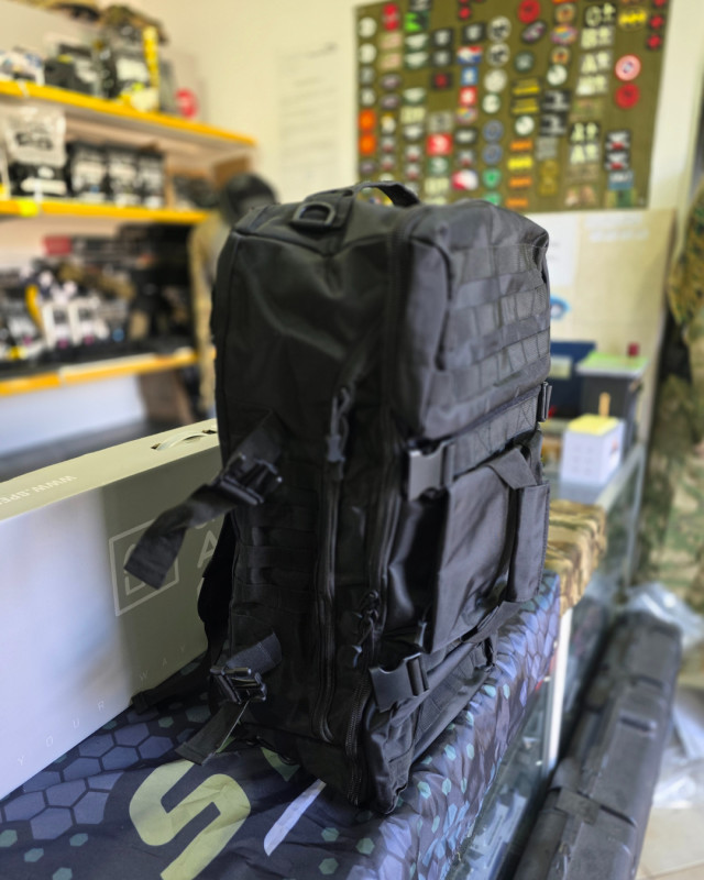 Airsoft kamping Ranac   Torba 60 L Crna