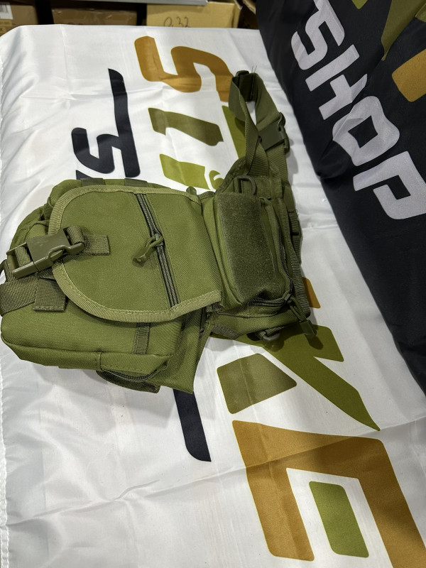 Airsoft takticka torba {Drop bag} - Zelena