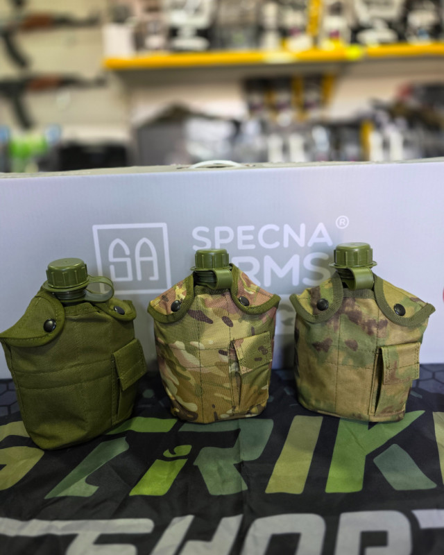 Airsoft Čuturica za vodu + porcija  za jelo  + futrola