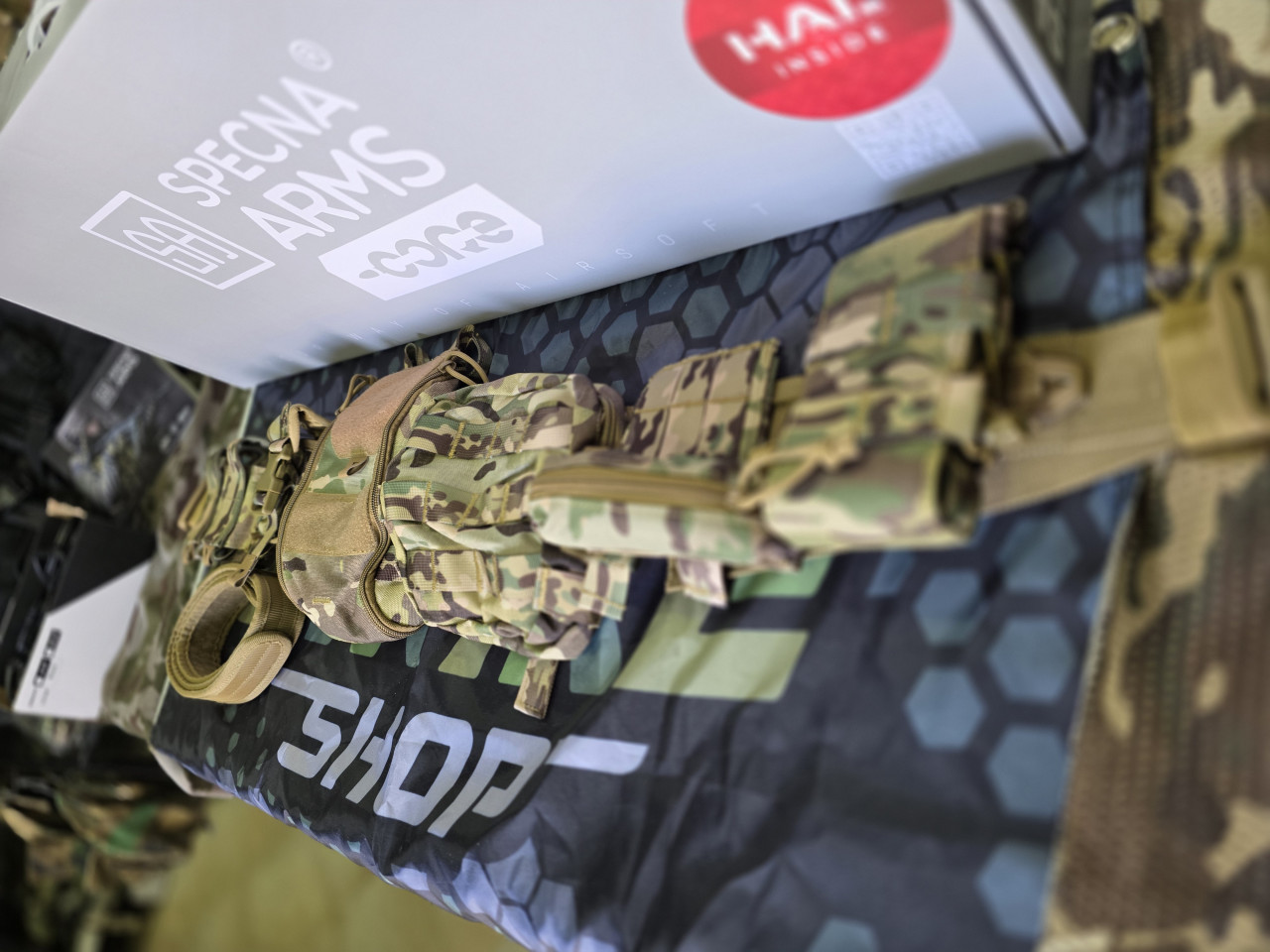 Yakeda Combat Belt   Kaiš sa nastavcima Multicam