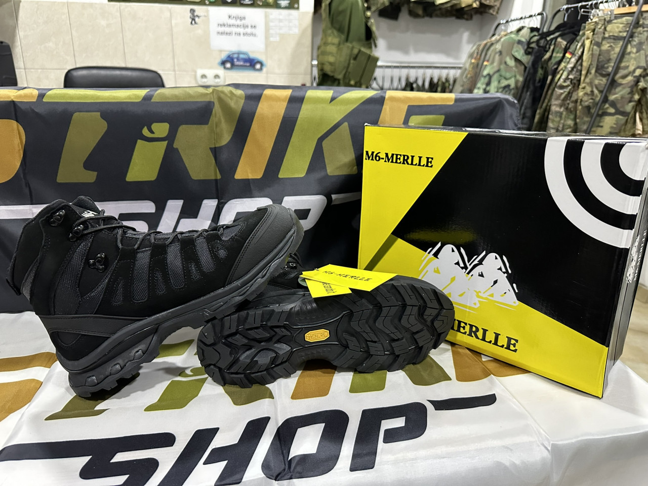 Cipele   Cizme Airsoft - Crne