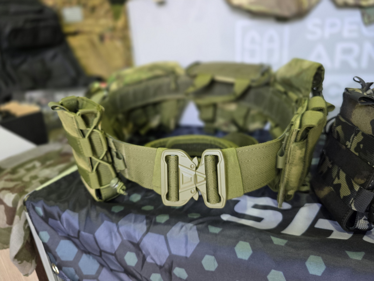 Yakeda Combat Belt   Kaiš sa nastavcima Atacs FG