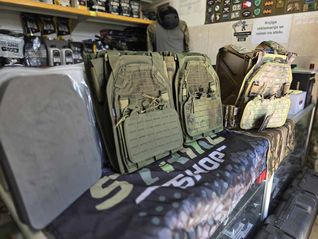 Yakeda Taktički Prsluk   Plate Carrier Airsoft Atacs FG