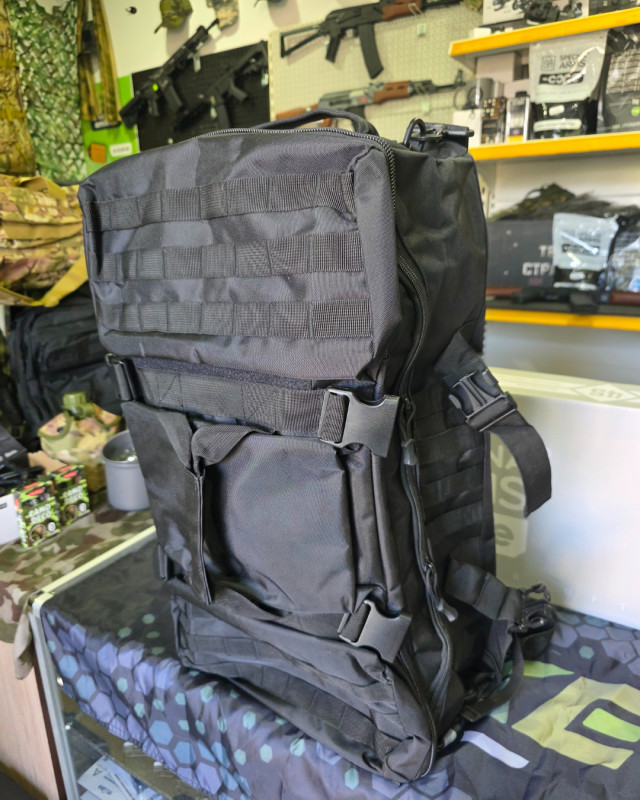 Airsoft kamping Ranac   Torba 60 L Crna