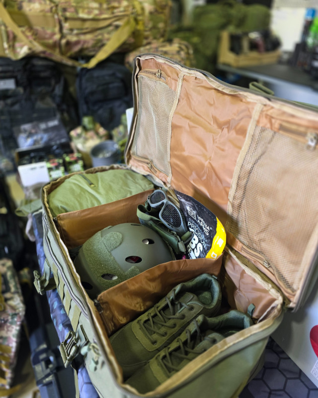 Airsoft kamping Ranac   Torba 60 L  Zelena