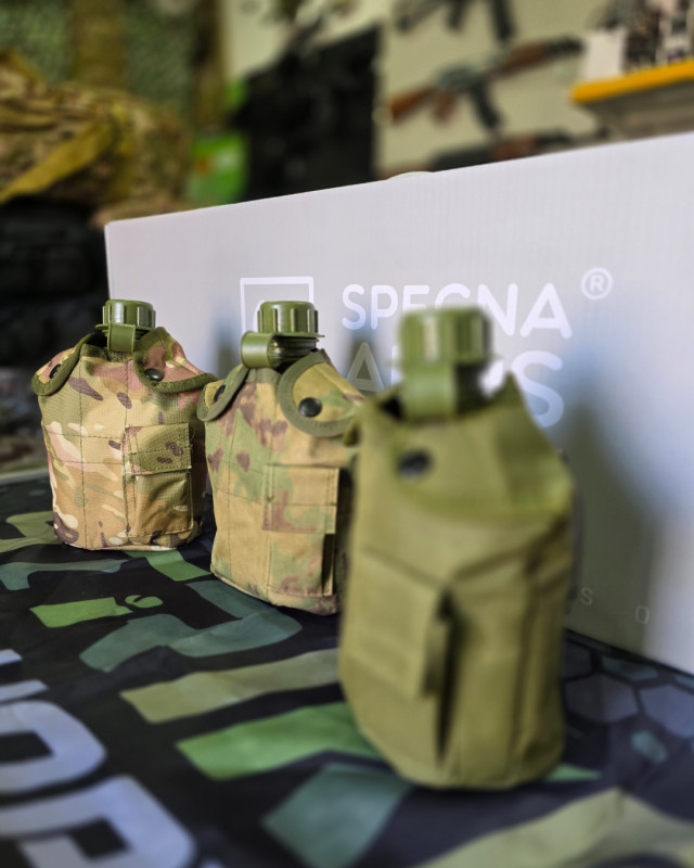 Airsoft Čuturica za vodu + porcija  za jelo  + futrola