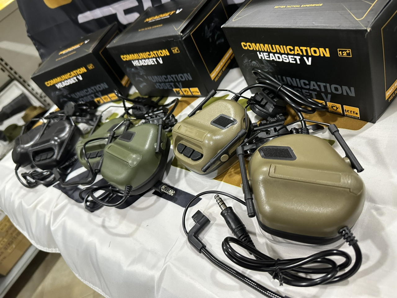 AIRSOFT SLUSALICE   HEADGEAR TAN