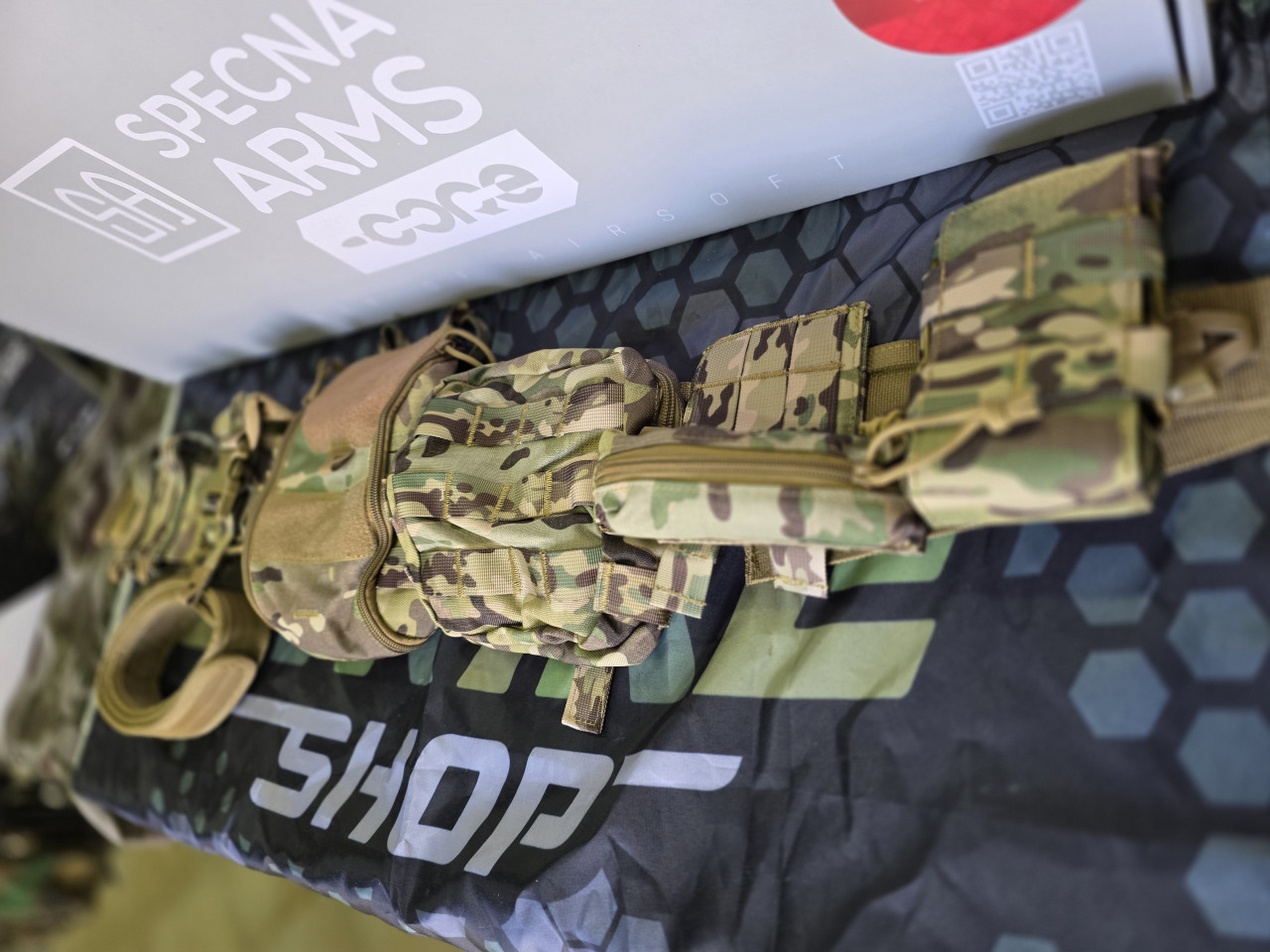 Yakeda Combat Belt   Kaiš sa nastavcima Multicam