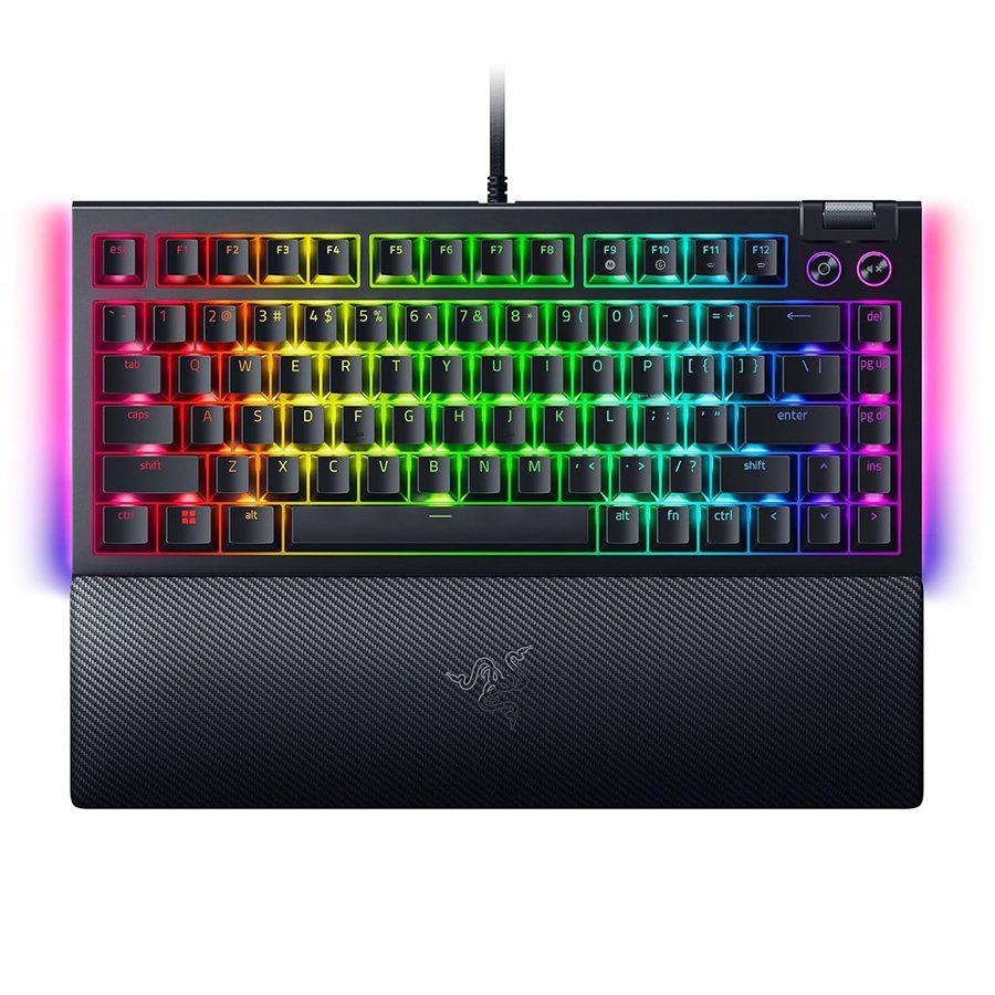 Tastatura Razer BlackWidow V4 75% – Hot-swappable Mechanical Gaming Keyboard – US Layout – FRML RZ03-05000100-R3M1