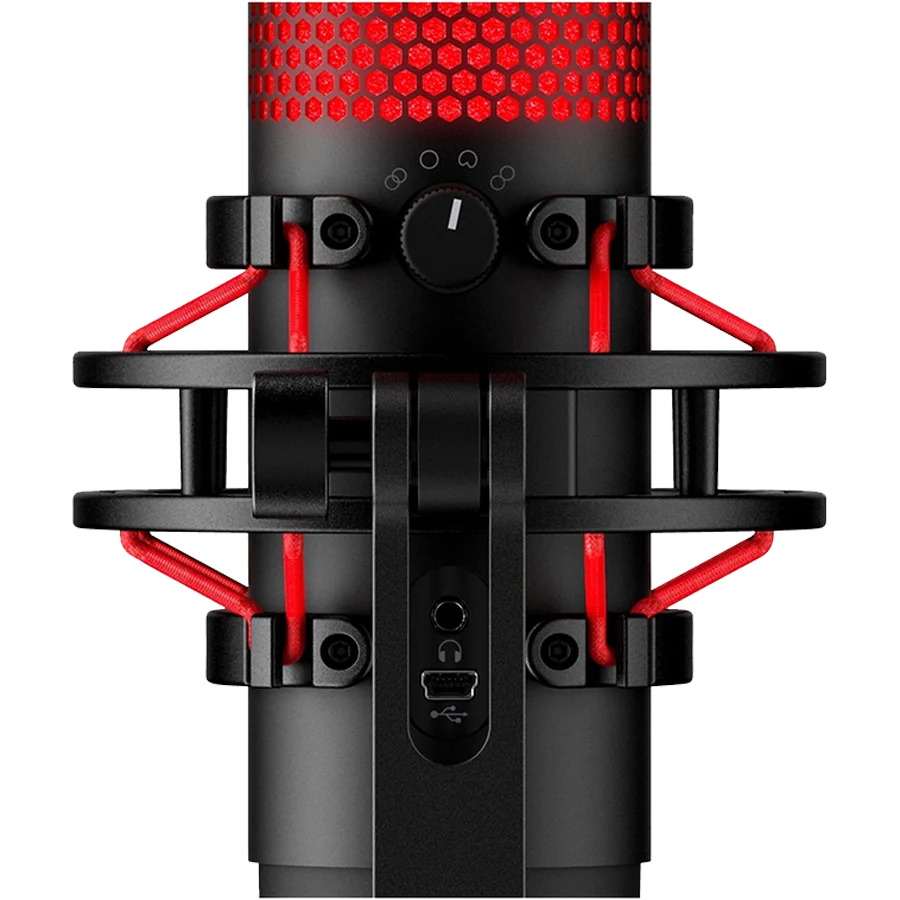 Mikrofon HyperX QuadCast 2 S USB Gaming Microphone Black 9A273AA