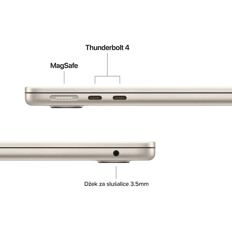 Apple MacBook Air 13.6″ M5 16GB 512GB SSD Starlight MDHA4LL/A