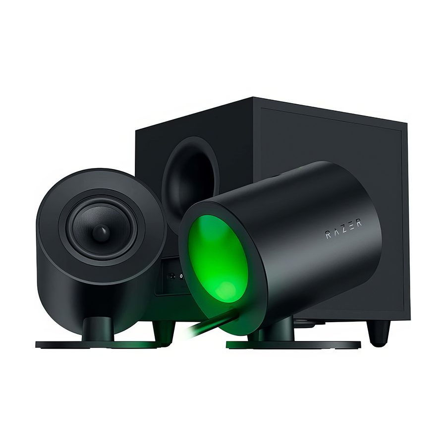 Zvučnici Razer Nommo V2 – Full-Range 2.1 PC Gaming Speakers with Wired Subwoofer – EU/IDN + UK/MY/SG/UAE Packaging, RZ05
