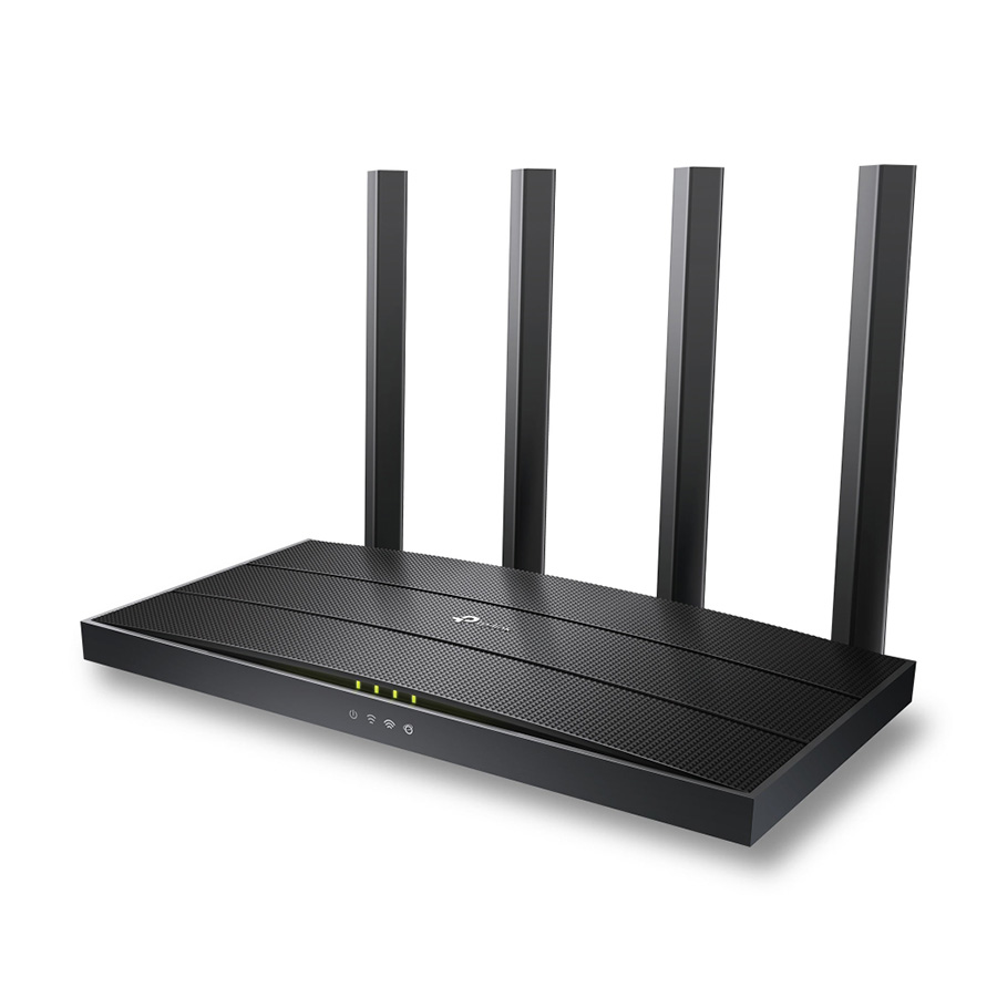 ROUTER TP-Link AX12 AX1500 Dual-Band Wi-Fi 6 Router, 300 Mbps at 2.4 GHz + 1201Mbps at 5 GHz, 4× Antennas, 1GHz Dual Cor