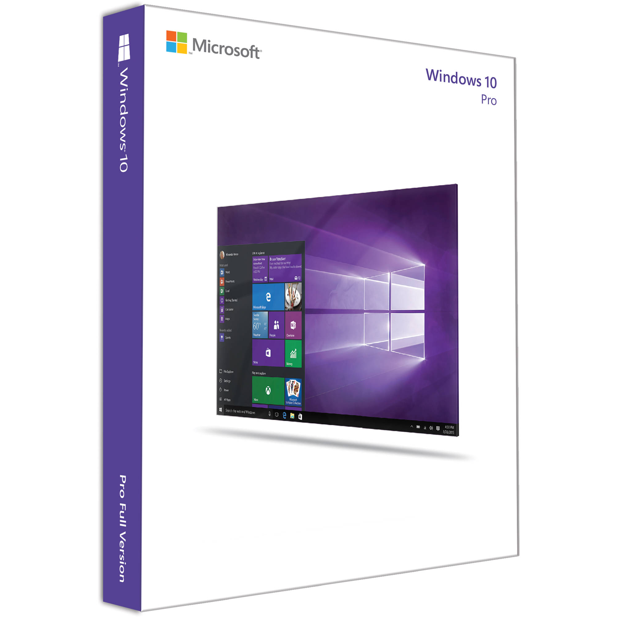 Windows Pro 10 64Bit Eng Intl 1pk DSP OEI DVD