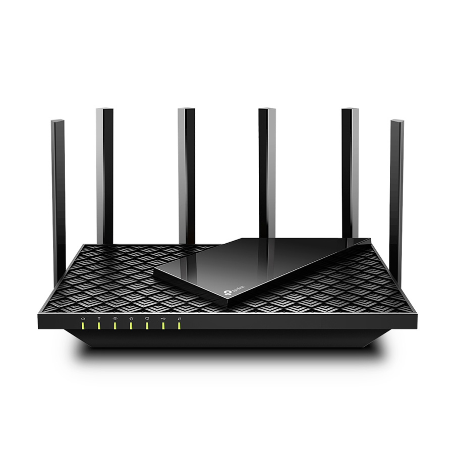 ROUTER TP-Link Archer AX73 AX5400 Dual-Band Gigabit Wi-Fi 6 ruter, 574 Mbps 2,4 GHz + 4804 Mbps 5 GHz, 4x4 MU-MIMO, 6× a