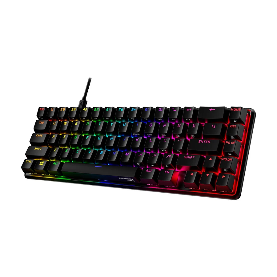 Tastatura HyperX Alloy Origins 65 Mechanical Gaming Keyboard – HX Red (USLayout) 4P5D6AA