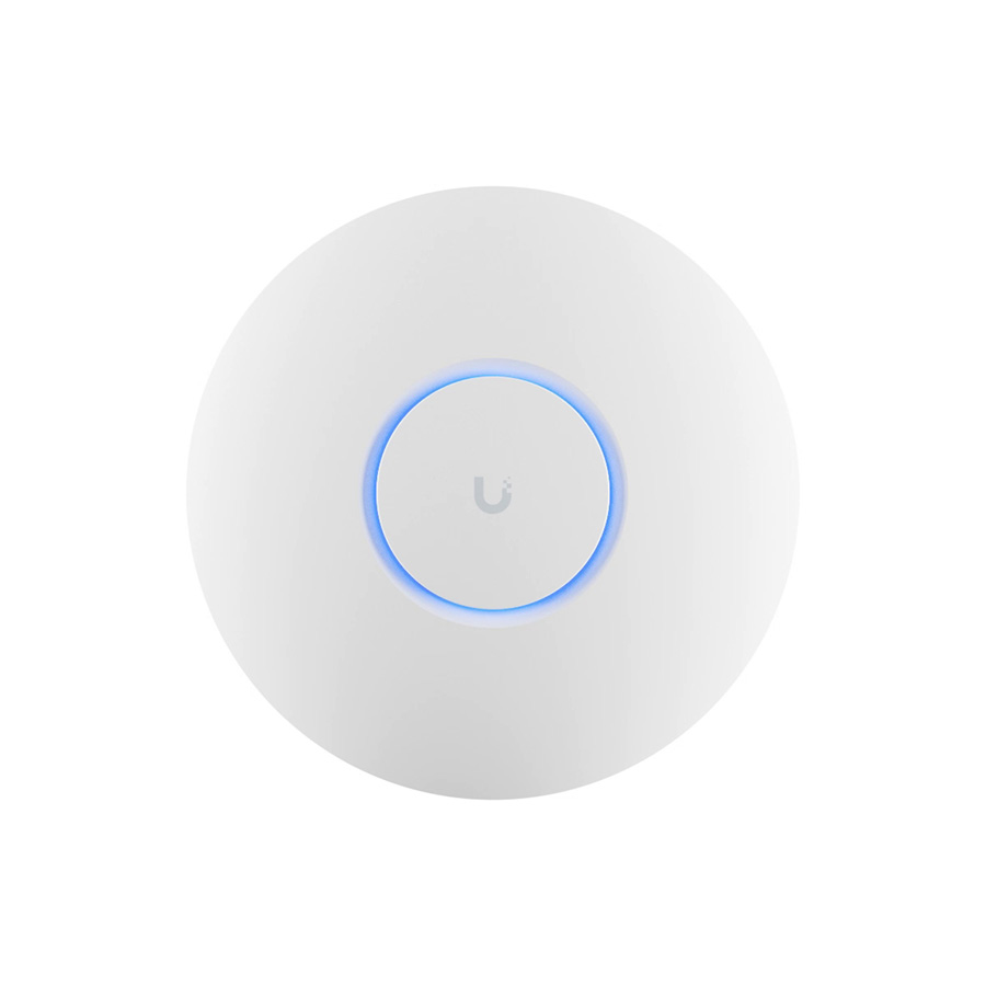 Ubiquiti U6-Lite Wi-Fi 6 Access Point with dual-band 2x2 MIMO in a compact design for low-profile mounting; no POE inclu