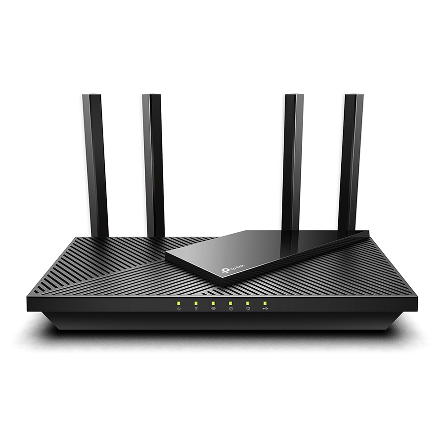 ROUTER TP-Link Archer AX55 AX3000 Dual Band Gigabit Wi-Fi 6 ruter, 2402 Mbps (5 GHz) i 574 Mbps (2,4 GHz), 4 eksterne an