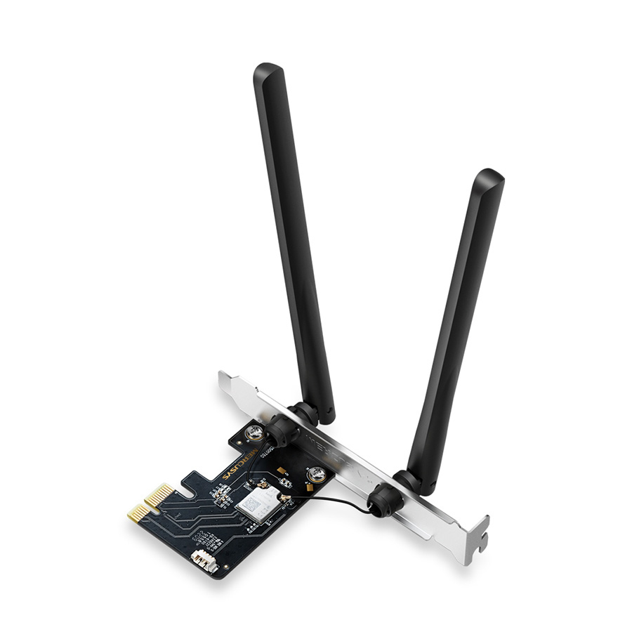 Wifi kartica PCI WLAN Mercusys MA86XE AXE5400 Tri-Band Wi-Fi 6E Bluetooth PCI Express Adapter