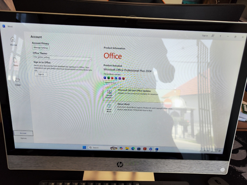 ALL IN ONE HP I5 7400T 16 GB 256GB SSD 2TB WIN 11 AIO