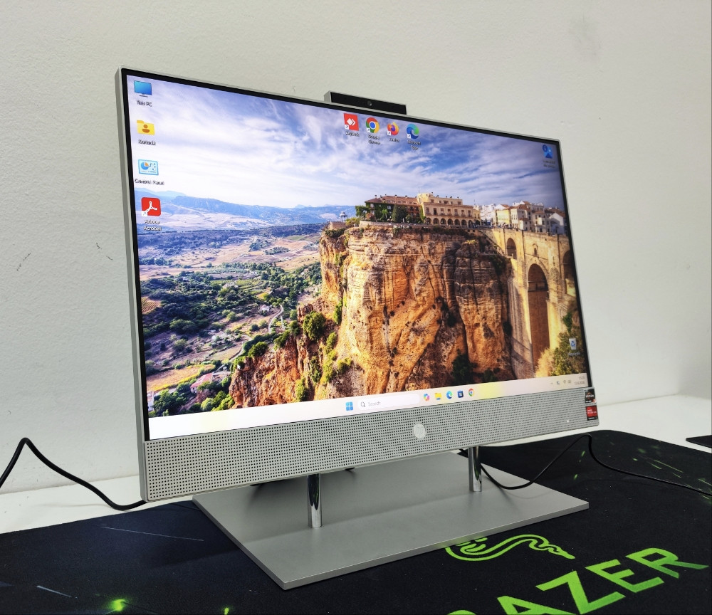 All in One HP Ryzen 3 4300U 16GB 512GB WIN 11 OFFICE 2024 AIO