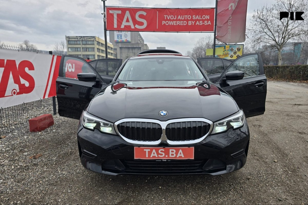 BMW 320d G20 xDrive 4x4 ZF8, 190 KS LED / Šiber / NAVI