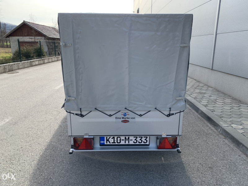 Prikolica za Auto TPV 750kg sa ceradom bruto 750 kg