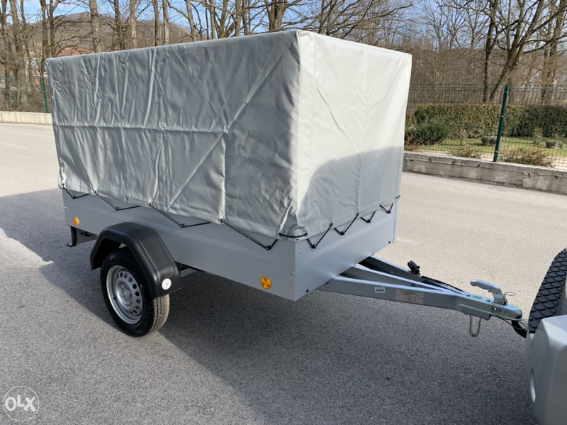 Prikolica za Auto TPV 750kg sa ceradom bruto 750 kg