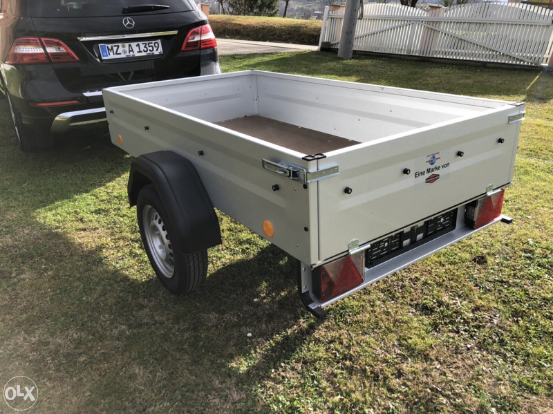 Prikolica za auto 750kg Prikolice Nova Reg 750 kg