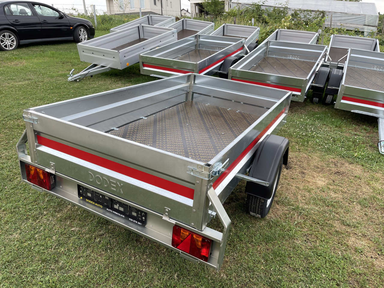 Prikolica 225cm x 125cm za Auto 750kg 750 kg
