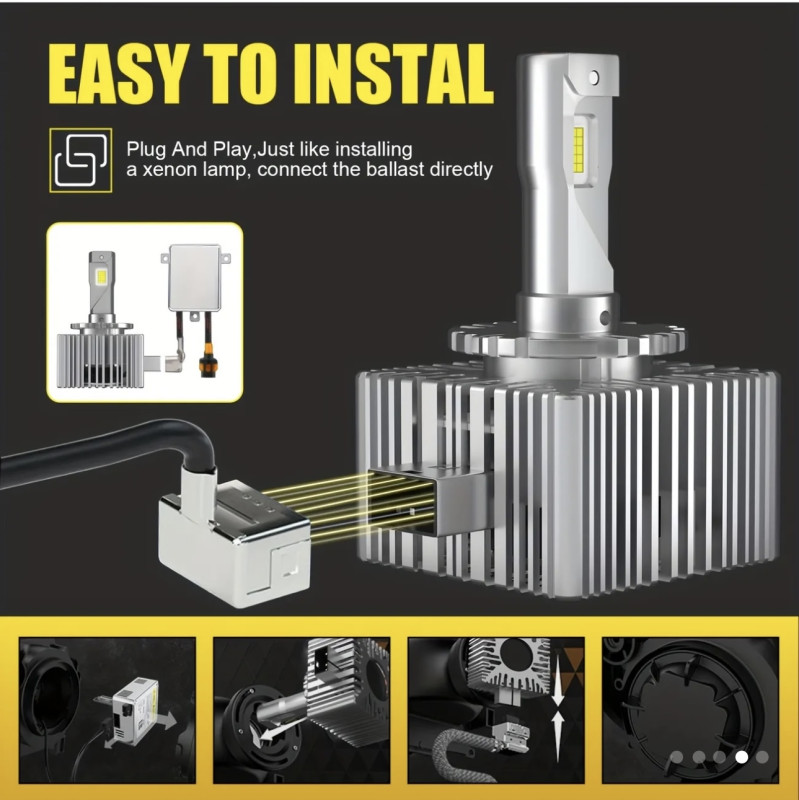 Sijalice D1S Led 6500K 55000LM jacina D1R D3S D3R