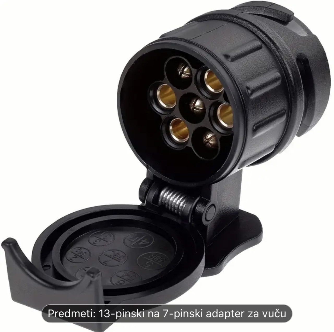 Adapter za prikolicu uticnice prelaz sa 13 na 7 pin 13/7 Dzek