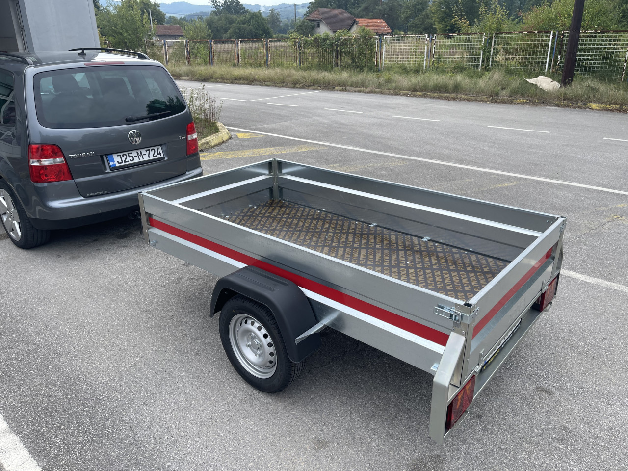 Prikolica 250cm x 130cm za Auto 750kg 750 kg