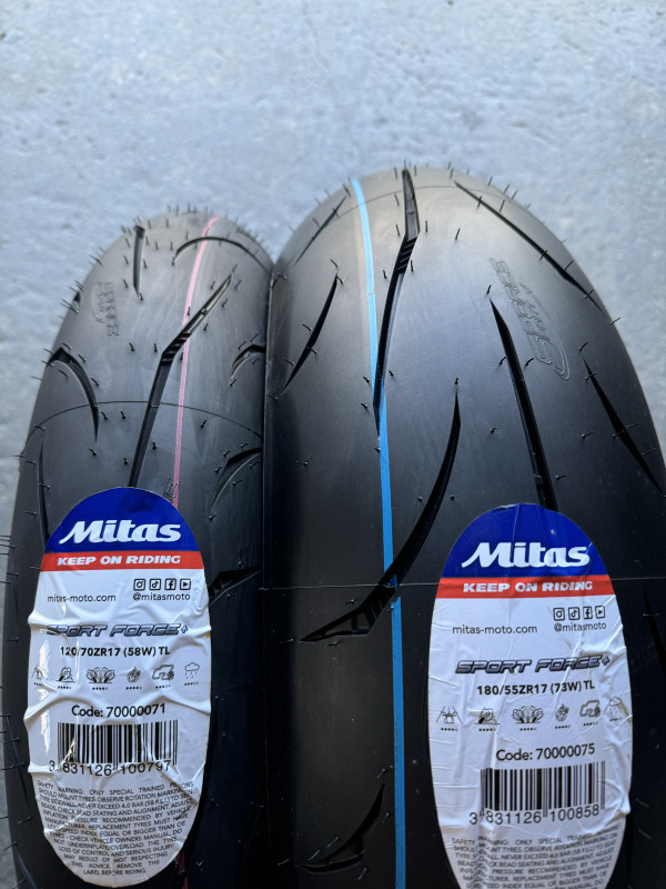 Guma Mitas Sport Force + 120/70/R17 za Motor 120 70 17