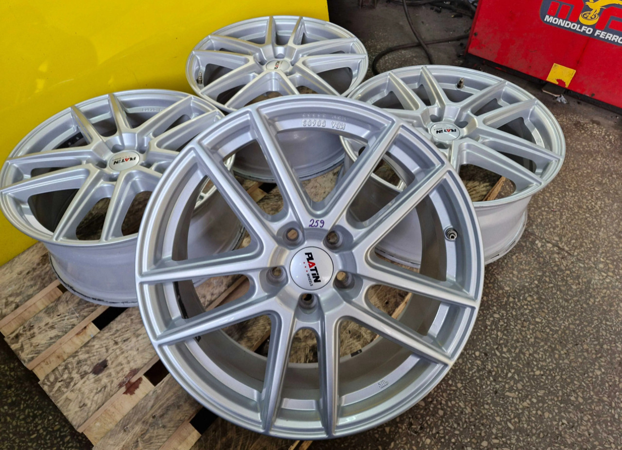 Alu Felge 18 Platin 5x112 za VW Golf Passat Tiguan 5 6 7