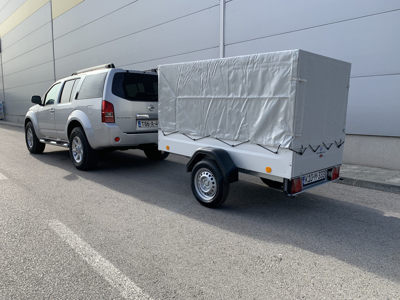 Prikolica 250cm x 130cm za Auto 750kg 750 kg