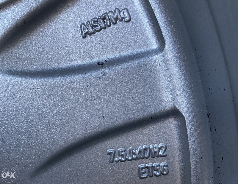 Alu Felge 17 Original Audi VW 5x112 za Golf 5 6 7