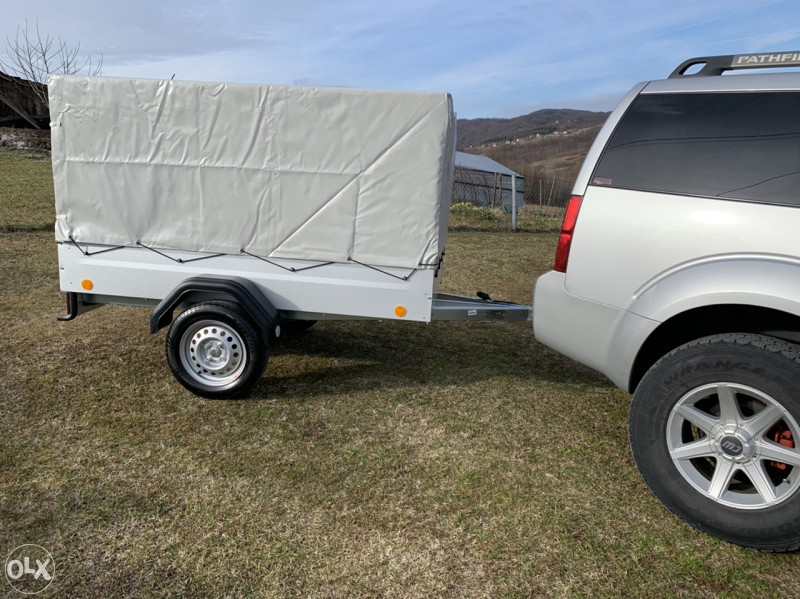 Prikolica za Auto TPV 750kg sa ceradom bruto 750 kg