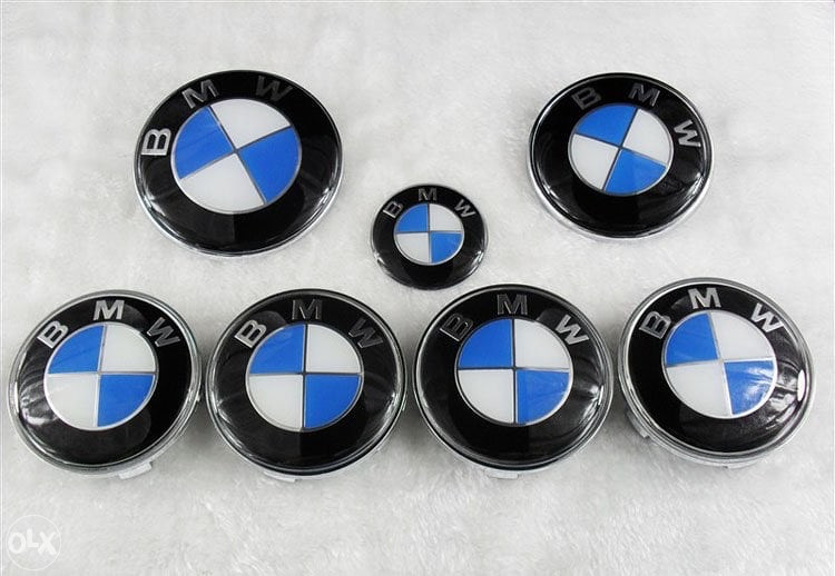 BMW Znak za Haubu Gepek Znakovi 82mm i 74mm