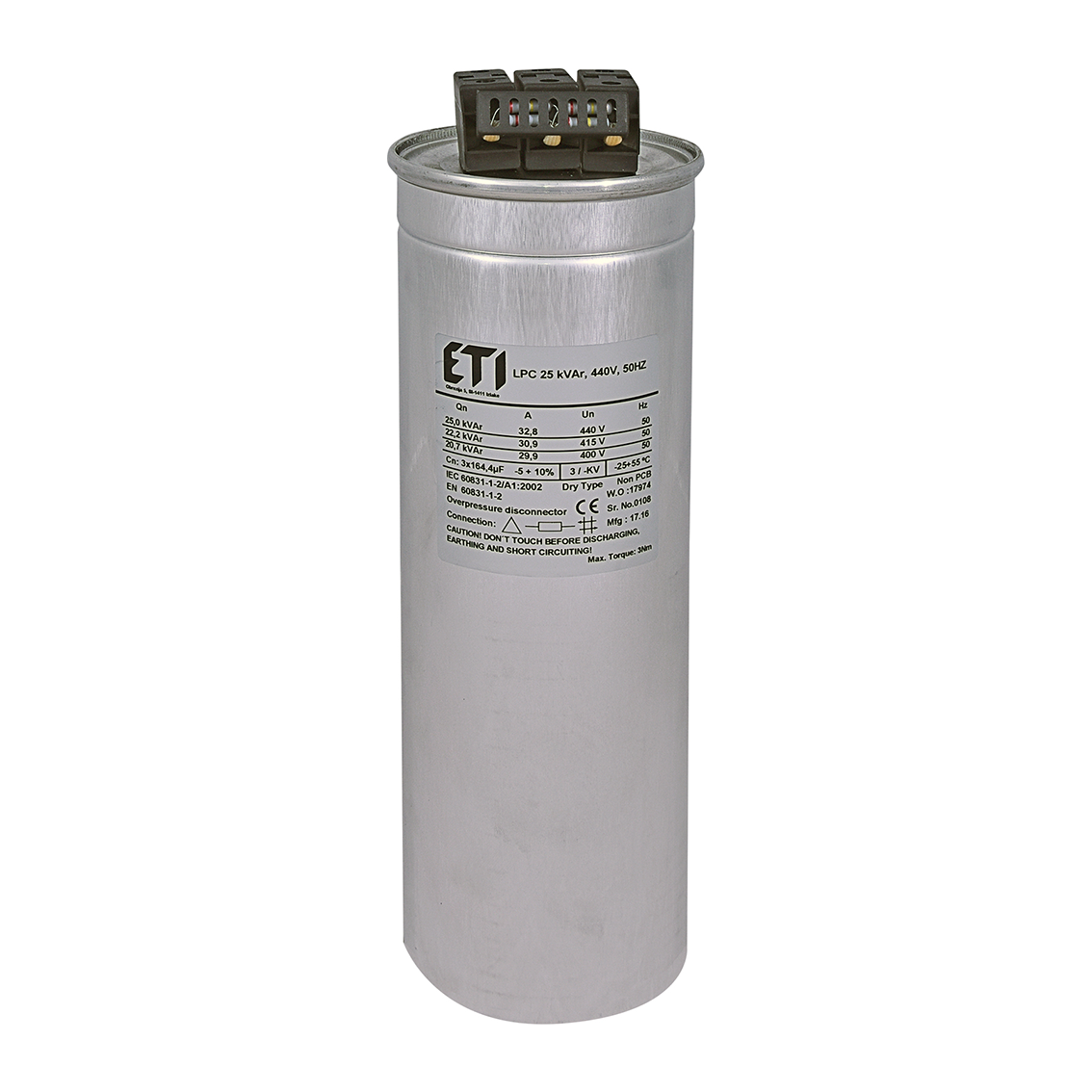 Kondenzatorska baterija LPC 10KVar 3P 440V Eti