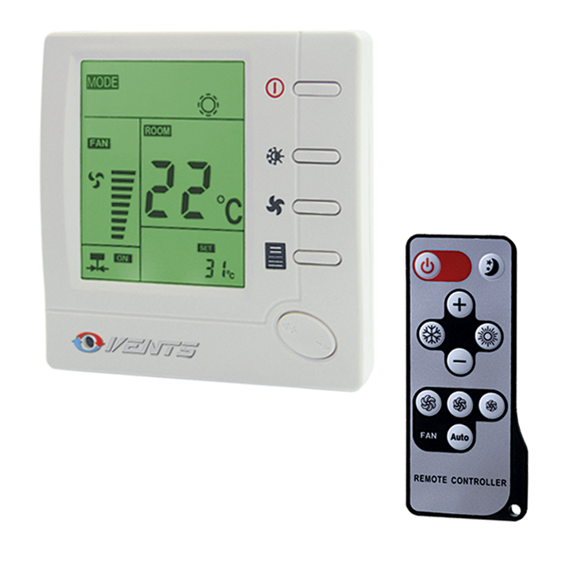 Elektronski regulator temperature RTSD 1 400 Vents