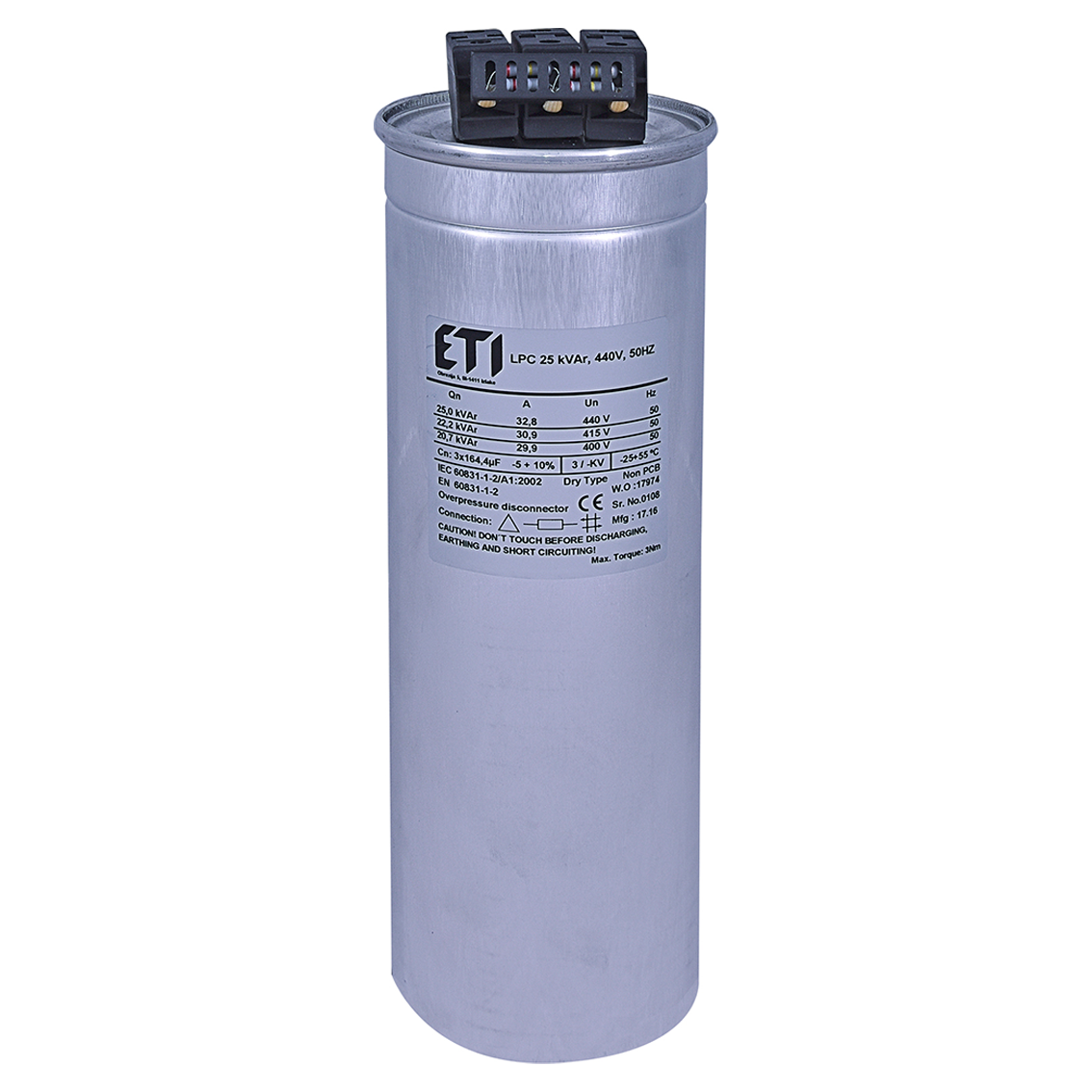 Kondenzatorska baterija LPC 25KVar,3P,440V Eti