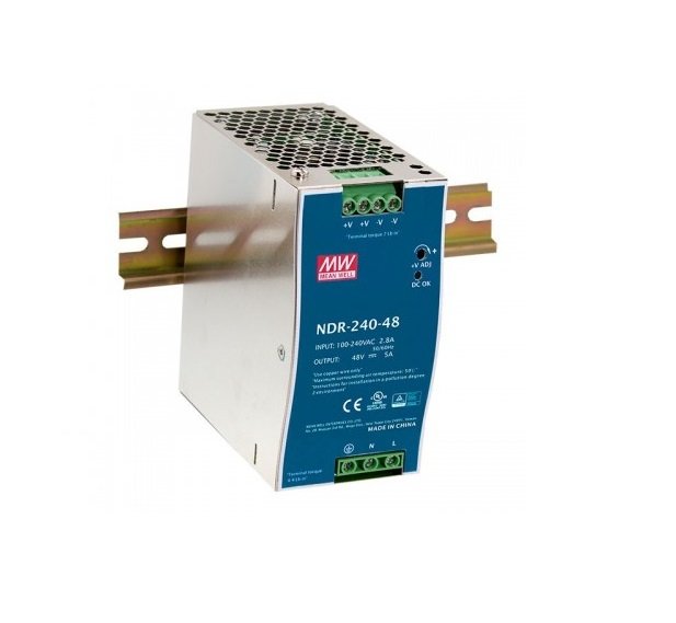 Industrijsko napajanje 24v 240w MEAN WELL NDR-240-24