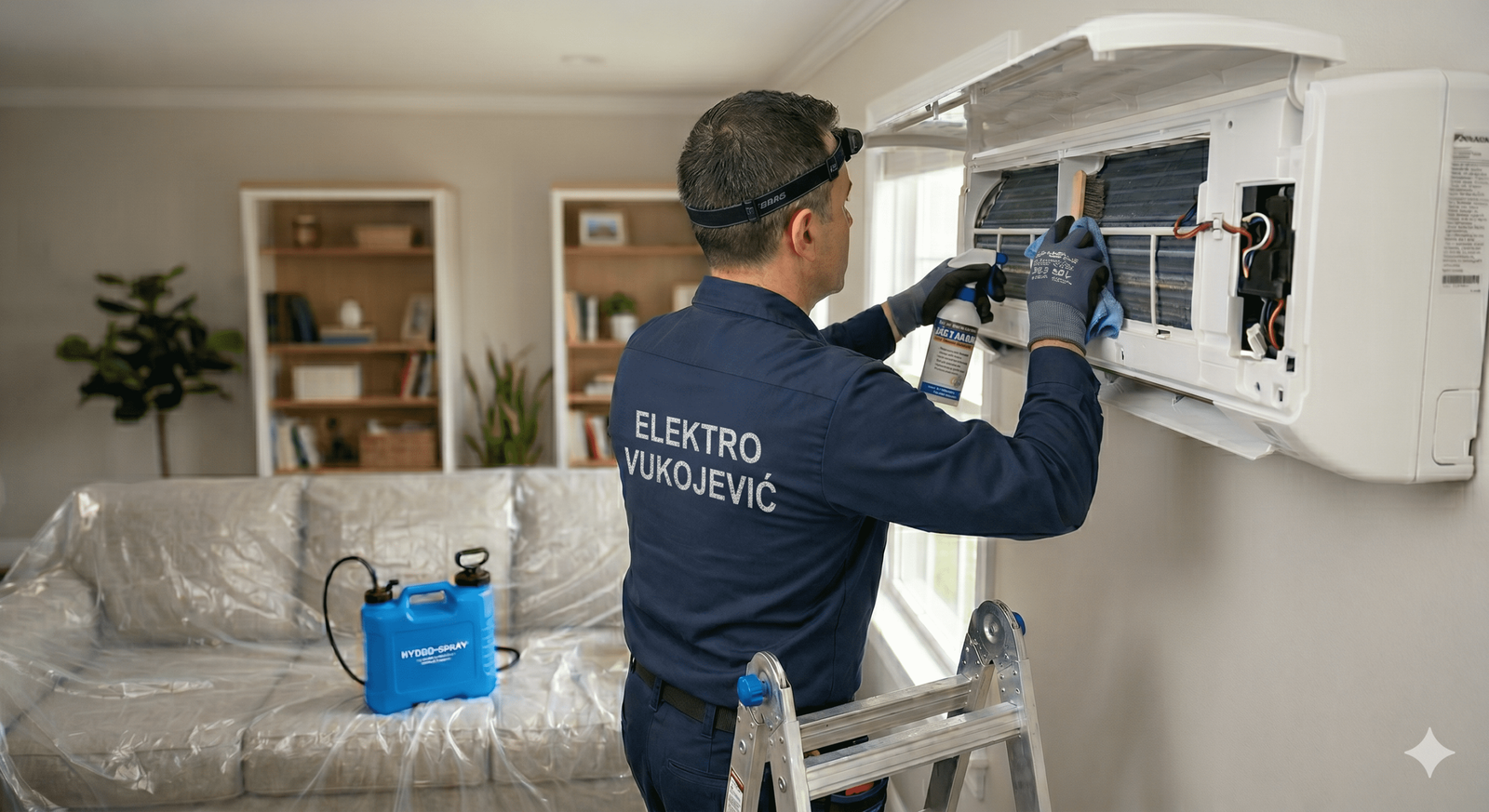 Profesionalno čišćenje i servis klima uređaja