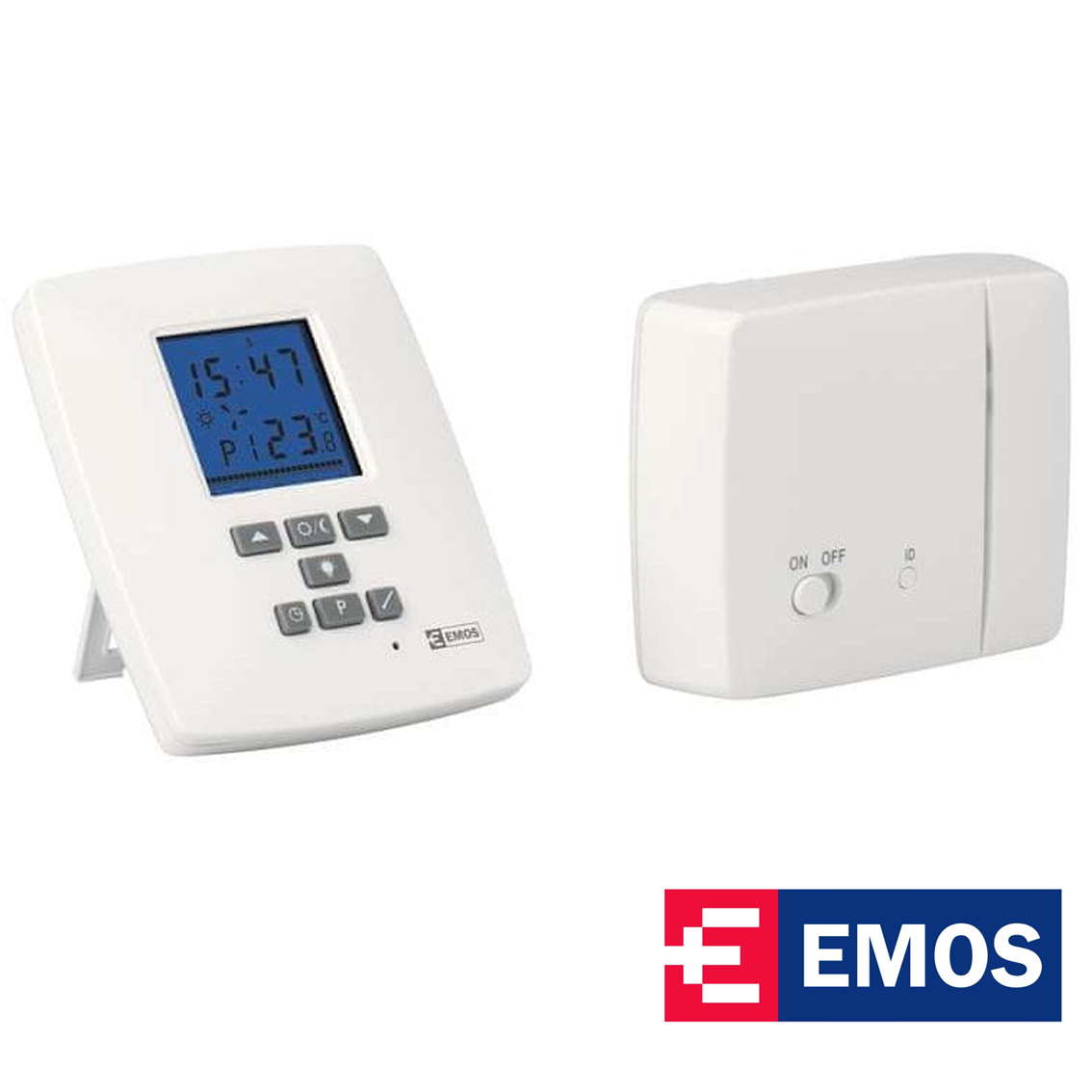 Termostat sobni bežični 16A 9 programa Emos