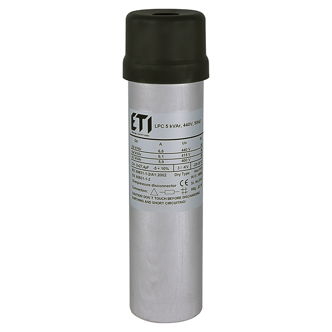 Kondenzatorska baterija LPC 5KVAr,3P,440V Eti